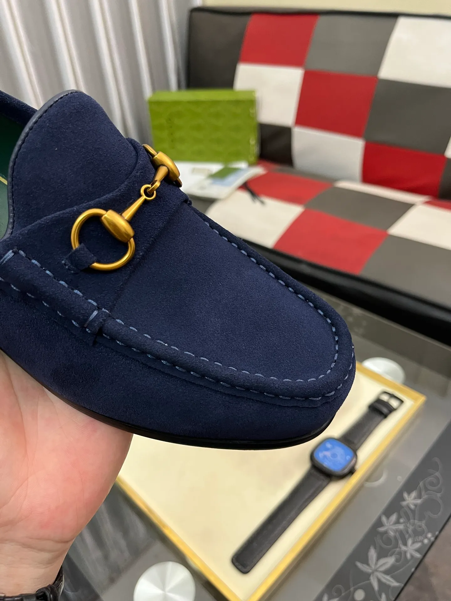 Men's Men's Shoes 💰540⌚️⌚️【GUCCI】The most popular classic Gucci leather shoes. Synchronized with the official website, the upper is made of Italian first-layer cowhide ➕cowhide lining, with unique brand and unique craftsmanship. Highlighting the hot style of the new year. Stop hesitating, stop wandering, get it now. Digital: 38--444️⃣colors available